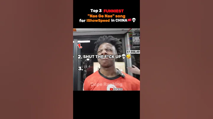 Top 3 "Nae Ge Nae" song for IShowSpeed in China IRL🇨🇳💀🤣  #ishowspeedstream #ishowspeed #irl
