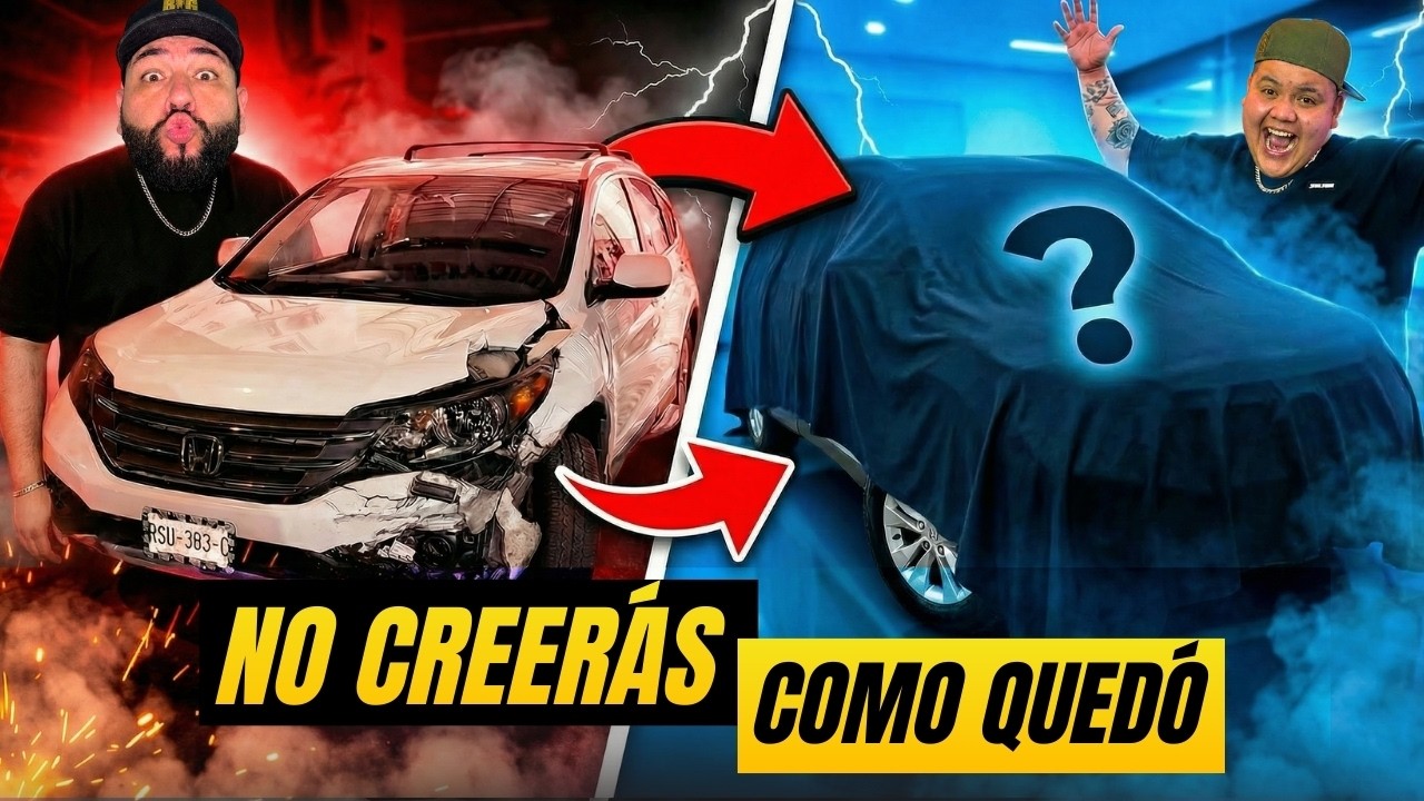 NO CREERÁS CÓMO QUEDÓ! 😱 Por fin recuperamos la CAMIONETA CHOCADA... - La Marraniza