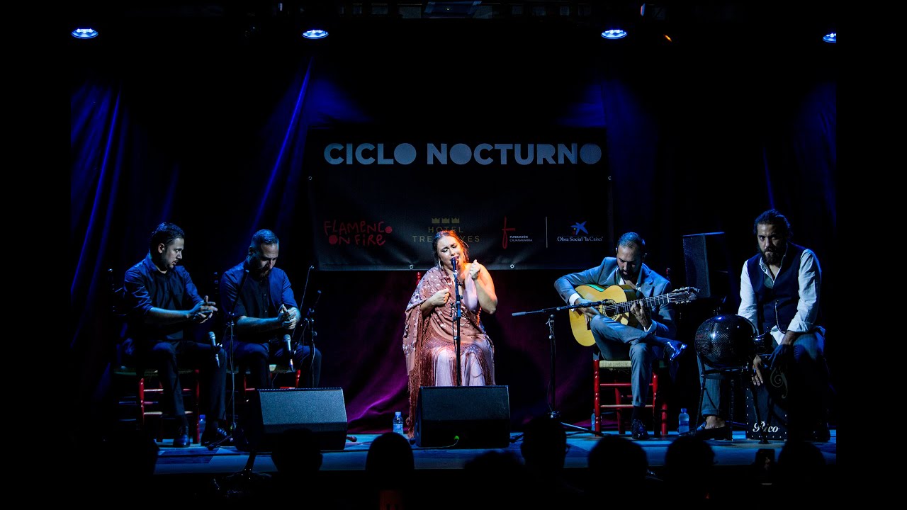 María Terremoto por tangos en el Festival Flamenco On Fire de Pamplona
