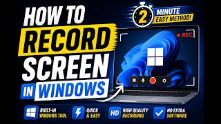 Screen Recording in Windows Without Software 🔥 screenshot 4