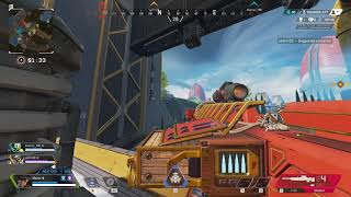 I hit collateral TWICE with Kraber (extended version) || Apex Legends