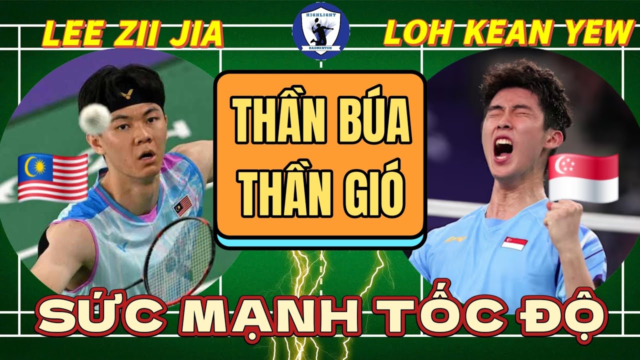 LEE ZII JIA vs LOH KEAN YEW | Hai Lối Đánh Trái Ngược Nhau Liệu Ai Sẽ Giành Chiến Thắng