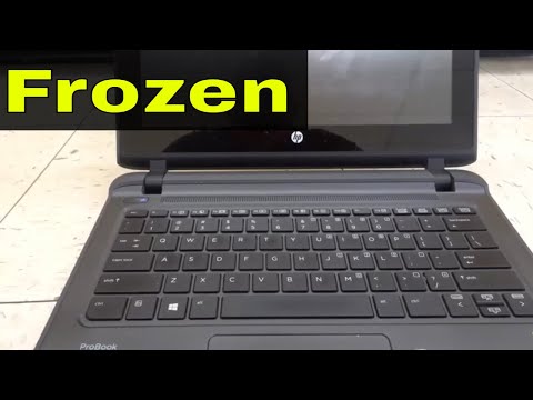 वीडियो: अगर मेरा लैपटॉप फ़्रीज़ हो गया है और बंद नहीं हो रहा है तो मैं क्या करूँ?