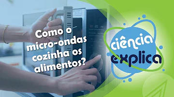 Como as ondas do Micro-ondas agem no alimento?