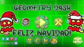 GEOMETRY DASH 2.2 TEXTURE PACK NAVIDEÑO V5!🎄FELIZ NAVIDASH🎅| (Medium & High) (Android & Steam)
