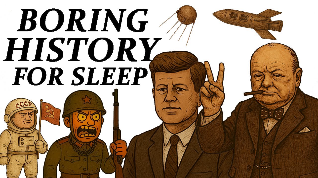 Fall Asleep to Calm History | The Space Race: What They Didn't Tell You In School – 3+ Hours of Calm