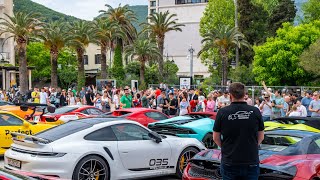 Granturismo Adriatica 2024 in Budva,Montenegro! Supercar sounds!