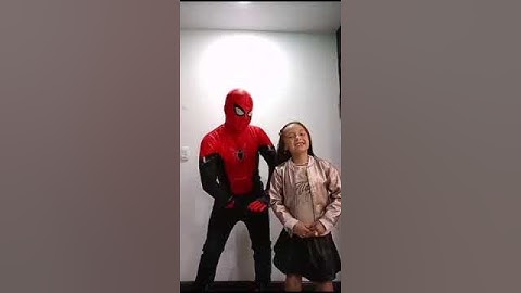 Trend-yo me le pego y se me pega ❤️❤️#shorts #spiderman #trending #estrella #viralvideo #challenge