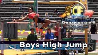 2022 TF - CIF-ss FINALS (D4) - High Jump (Boys)