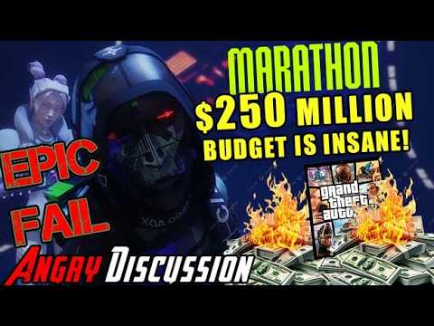 WHAT!? Marathon’s BUDGET is an INSANE 0 Million?! – Angry Rant WHAT!? Marathon’s BUDGET is an INSANE 0 Million?! – Angry Rant