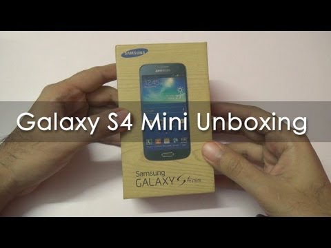 Samsung Galaxy S4 Mini Unboxing & Hands On Overview