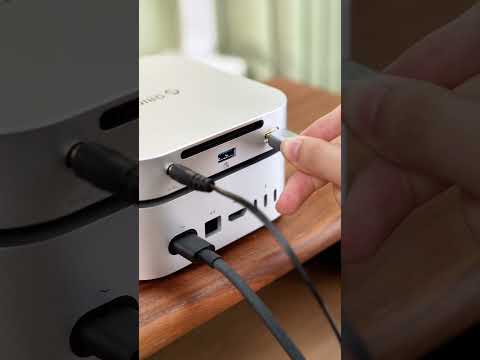 Orico miniLink M47P: Mac mini to 16TB + 7-interface external drive.!#orico