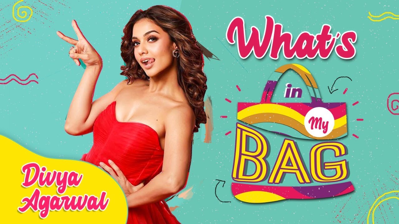 What's in my Bag ft. Divya Agarwal I want to sneak into Ranbir Kapoor