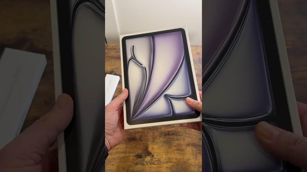 Unboxing the 11” M4 iPad Air