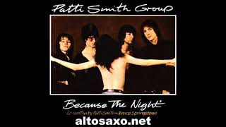 Patti Smith - Because the Night