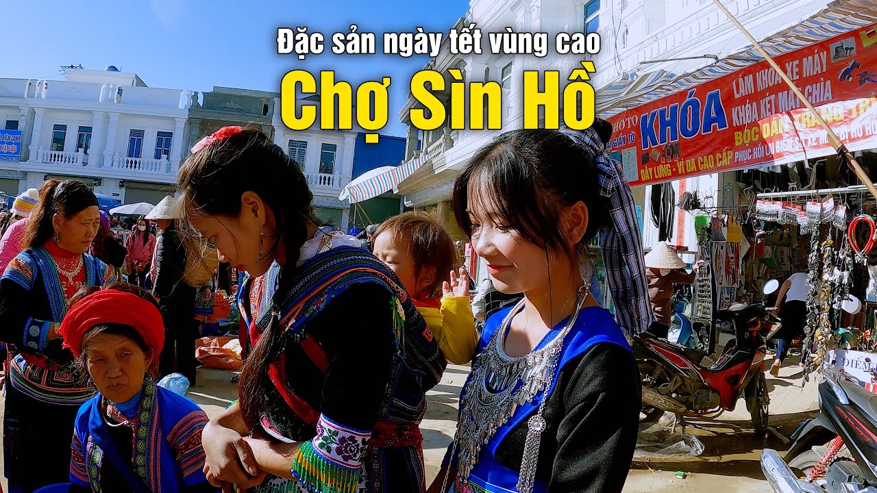 Bà con Tây Bắc nô nức bán đặc sản tết ở chợ phiên Sìn Hồ Lai Châu
