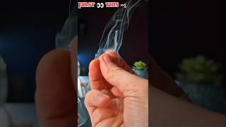 Expectation vs. Reality: The Finger Smoke Experiment|| #experiment #science #viral #shorts