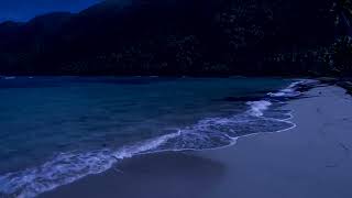Carribean Ocean Waves at Night for Sleeping  - Them With Your Sleep Music