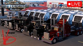 Friday Night Convoy PT2  HCT Gang  American Truck Simulator