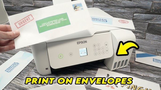 Print thick paper and envelop in Epson printer 