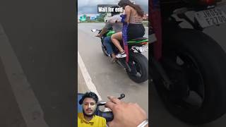 zx10rshortsbikeninja zx10rkawasaki zx10rrider#ridershortmotovlogbike rider#cutegirl