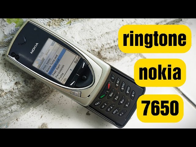 Nokia 7650 ringtones!!! nada dering nokia jadul class=