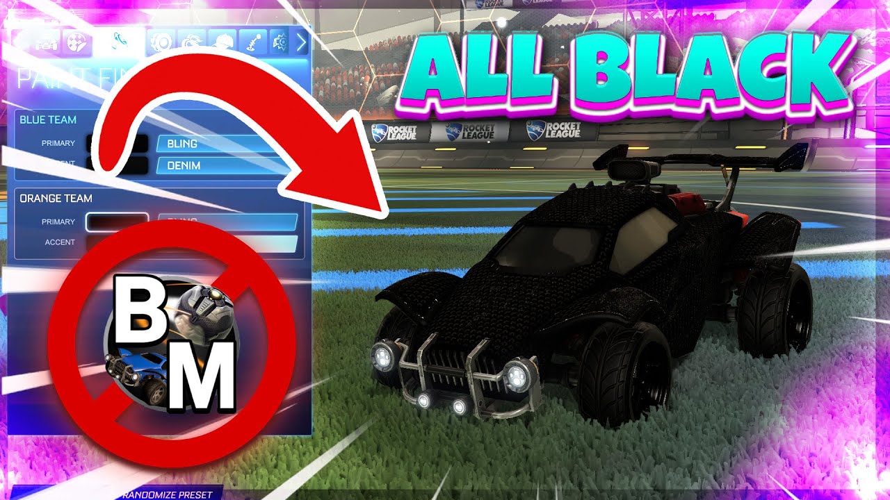 How To Get A Black Car In Rocket League Get an ALL BLACK car in Rocket League NO BAKKESMOD (August 2022) - YouTube