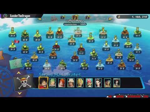 Luffy's 100% COMPLETE Island Coin Map Guide - ONE PIECE: PIRATE WARRIORS 4  