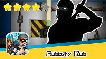Robbery Bob BONUS Level#10 Walkthrough Ninja Suit Recommend index four stars