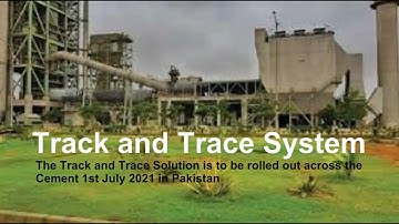 Installation of Track and trace system in DG Cement