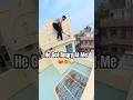I entered without permission 🤫😳 #rooftop #parkour #spiderman #freerunning #spiderman
