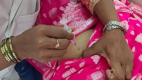 IM injection veyadam ela#intramuscularinjection#trending#medical#patient#hospital#doctor#hip#buttock