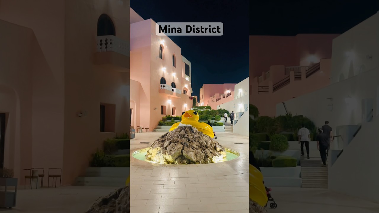 Exploring Mina District Doha 🇶🇦 | The Most Colorful Waterfront in Qatar!