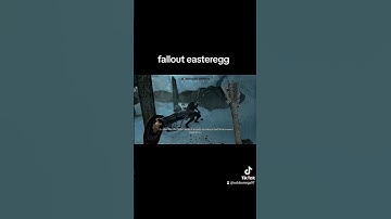 fallout easteregg in skyrim #skyrim #gaming #shorts