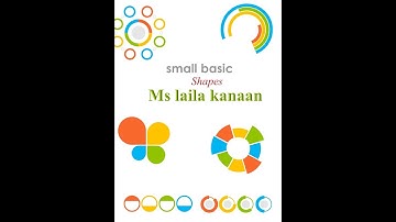 الصف السادس والسابع/برمجة (small basic/shapes)/مس ليلى كنعان/مدارس الجنان الدولية