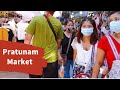 Pratunam Market! Amazing Street Shopping Bangkok Thailand4K Oct 2020