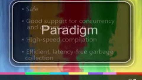 PLDC Assignment 2010 - GO Language [Part 01/02].mp4