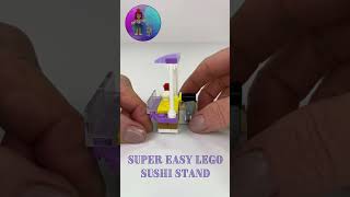 Lego Sushi Stand Super Easy