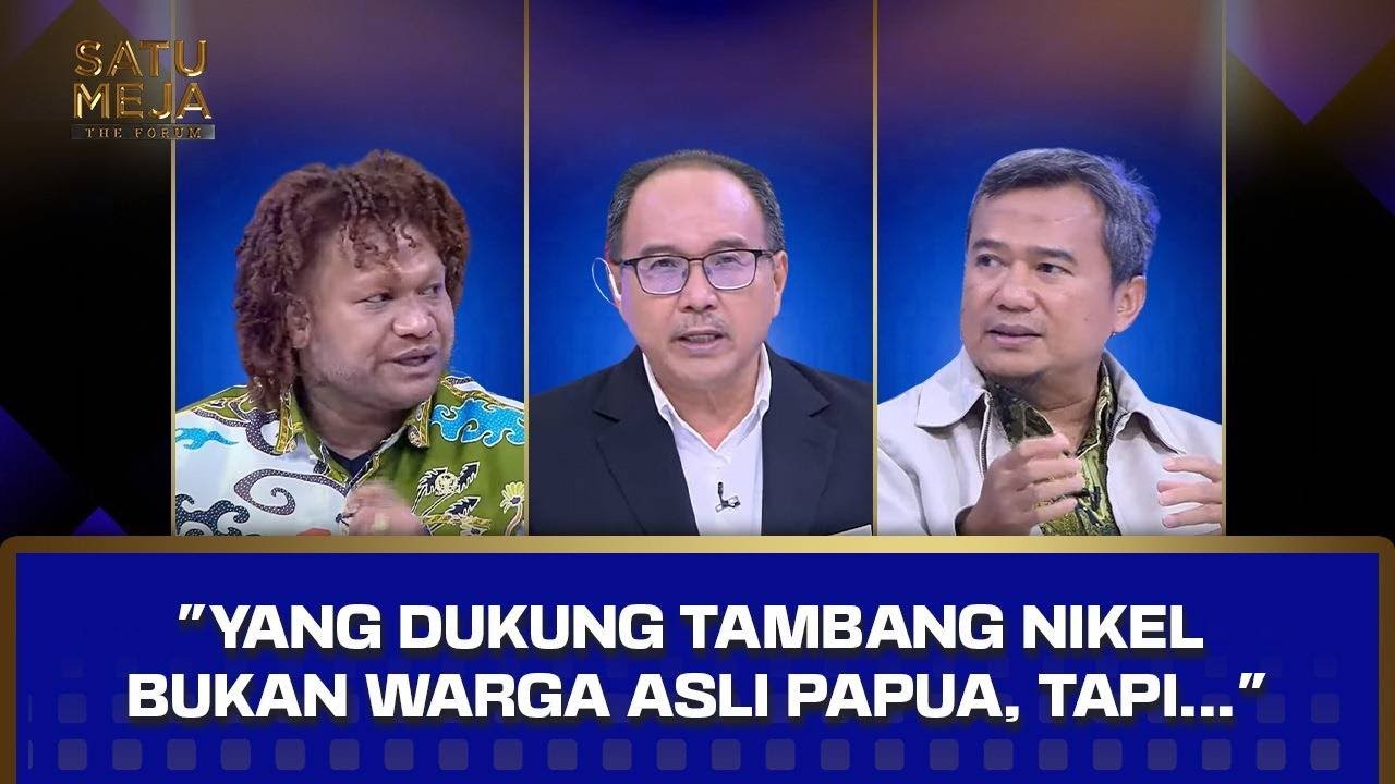 Masyarakat Adat Tolak Tambang Nikel di Raja Ampat | Satu Meja