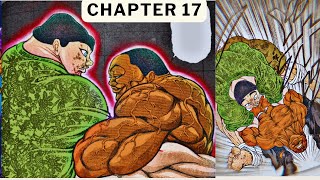 baki sumo arc chapter 17 hindi recap | oliva vs sukune final fight
