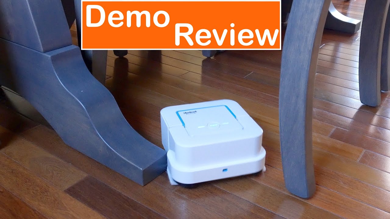 Secret Entrance Disillusion IRobot Braava Jet 240 Review and Demo - YouTube