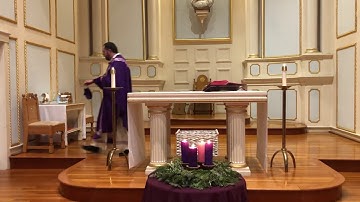 Mass for the Fourth Sunday of Advent (12-20-20)