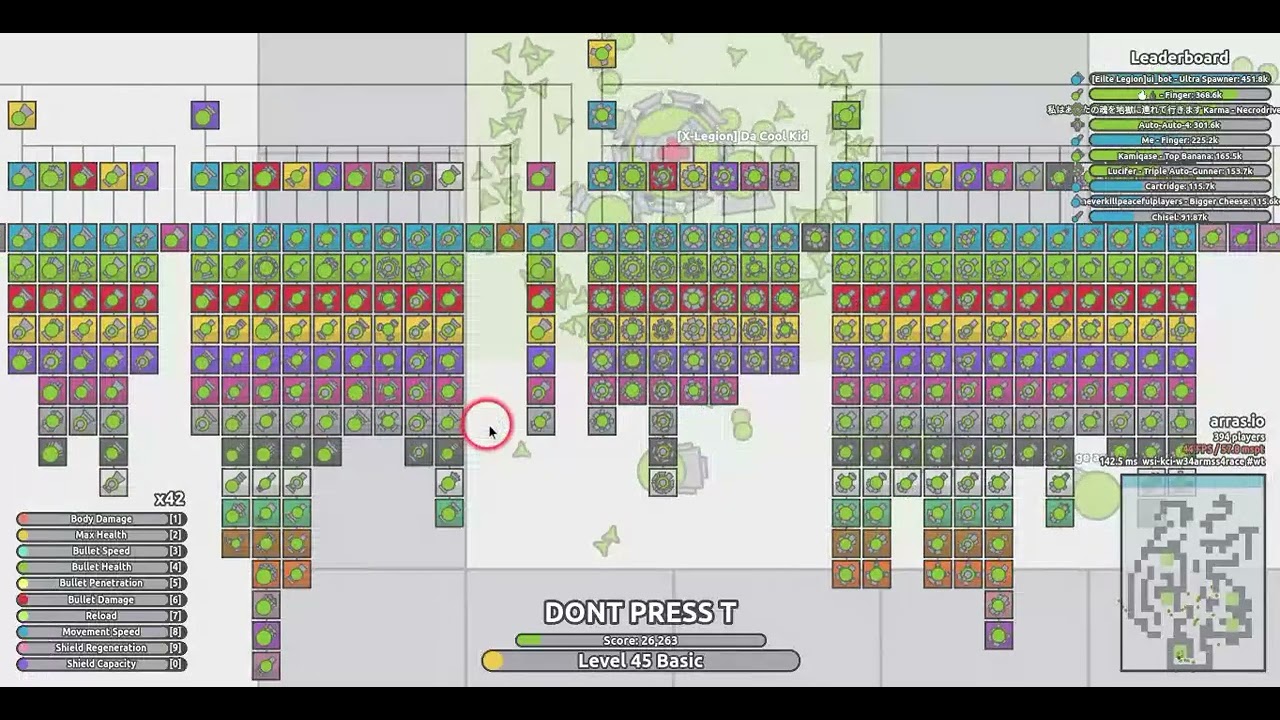 Create a Official Arras.io Boss Tier List - TierMaker