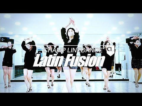 [라인댄스] Latin Fusion Line Dance || Latin Fusion 라인댄스 ||<strong>라틴</strong> 퓨전 라인댄스