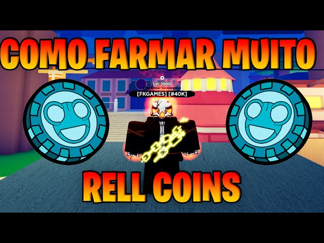 500K DE RELL COINS, 1.5X RELL COINS]COMO FARMAR MUITO *RELL COINS* 500K POR  SEMANA NO SHINDO LIFE 