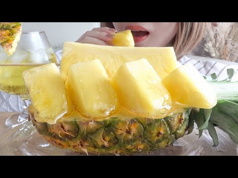 【咀嚼音】パイナップル飴を作って食べる【ASMR/EATINGSOUNDS】