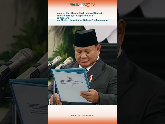 PELANTIKAN BEBERAPA PEJABAT DI ISTANA NEGARA 1 OKTOBER 2026