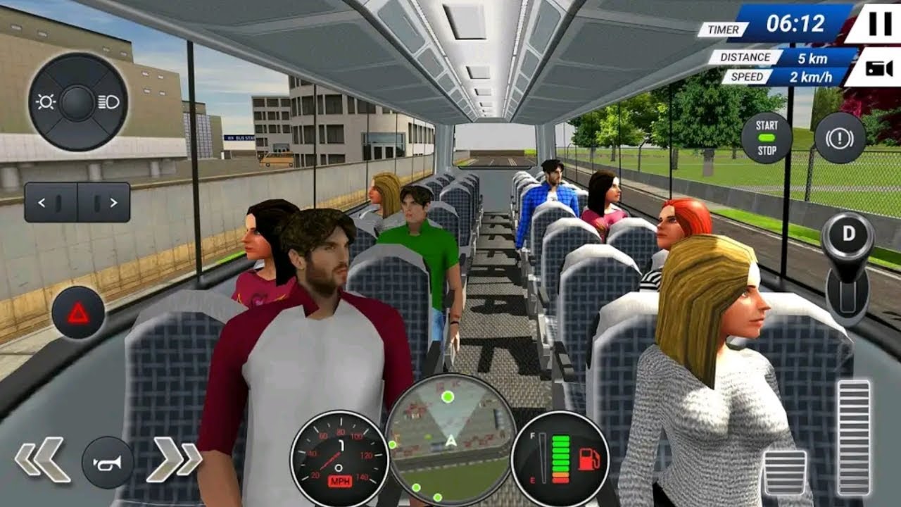 Euro Bus Simulator 2019 - (Let Go To Paris) Android IOS Gameplay