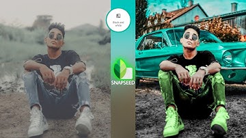 Snapseed New Background Editing trick | Snapseed Photo Editing - Niraj Editz