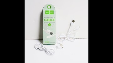 HOCO   Dây Cáp sạc   X1   Cổng Apple Lightning   1M